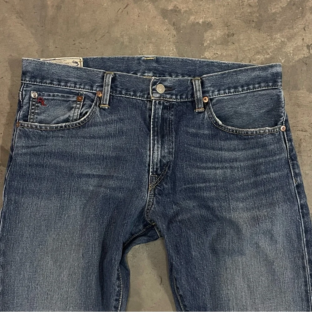 Polo Ralph Lauren Selvedge Straight Leg Denim Jeans - Picture 6 of 14